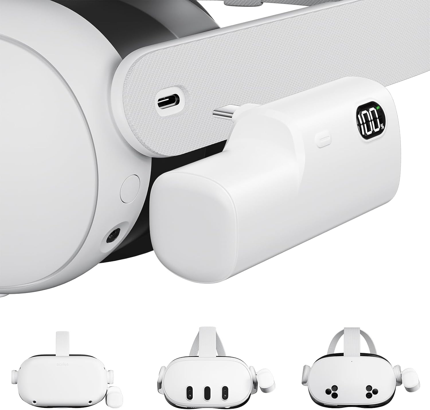 Gaming Headphone Accessories - Paquete de batería para Meta Quest