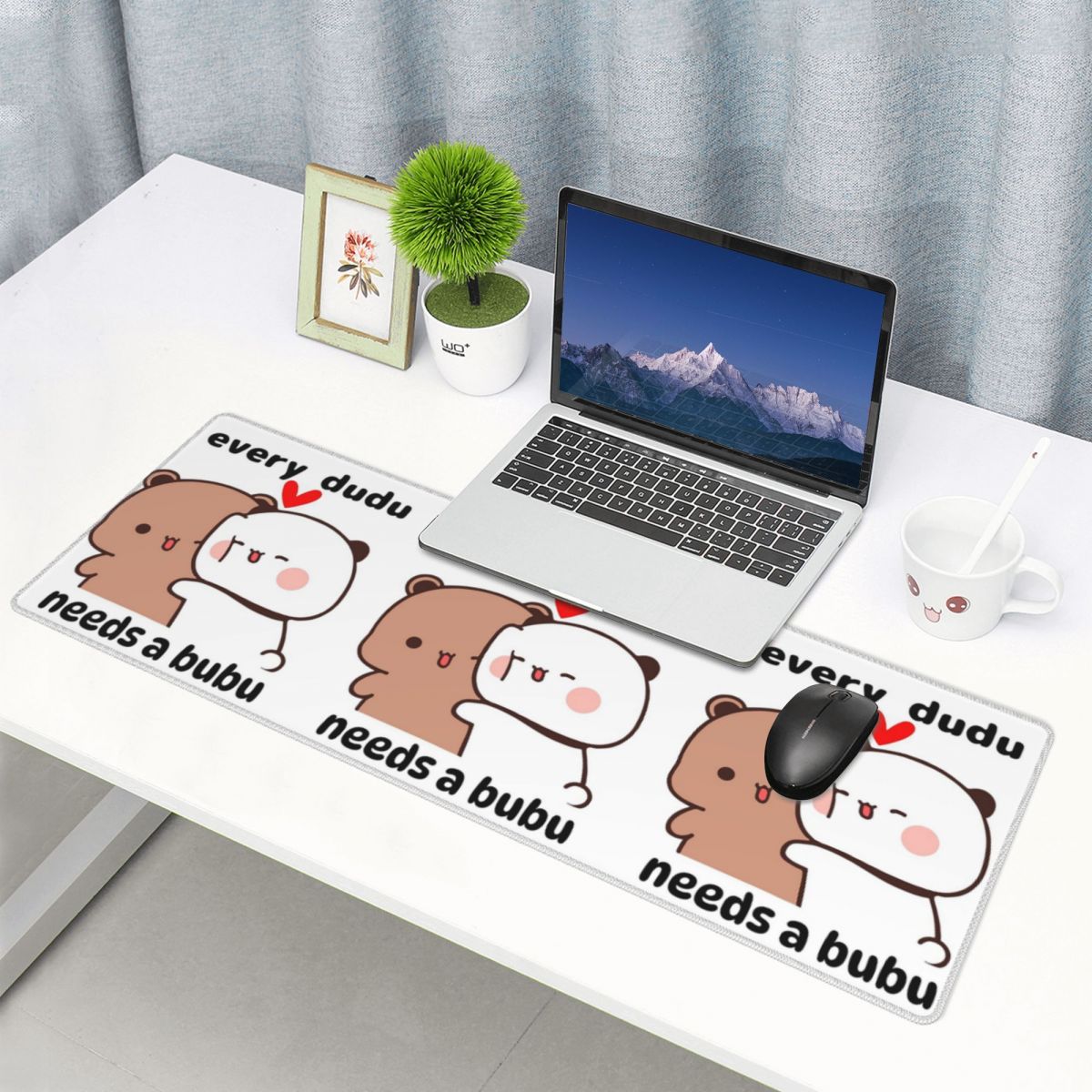 Gaming Accessories Needed - Alfombrilla de Ratón Grande, Cada Dudu