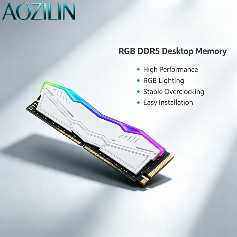 Gaming Hardware And Accessories - AOZILIN, memoria RAM DDR5 RGB para