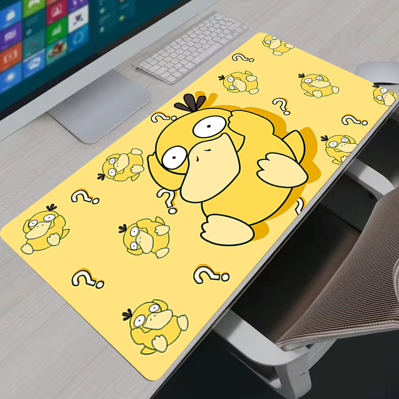 Gaming Accessories For Gaming Desk - Alfombrilla de ratón Anime P-Pokemon Psyduck