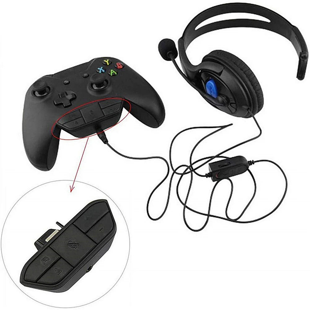 Adaptador de auriculares estér - Gaming Headphone Accessories reseña y precio
