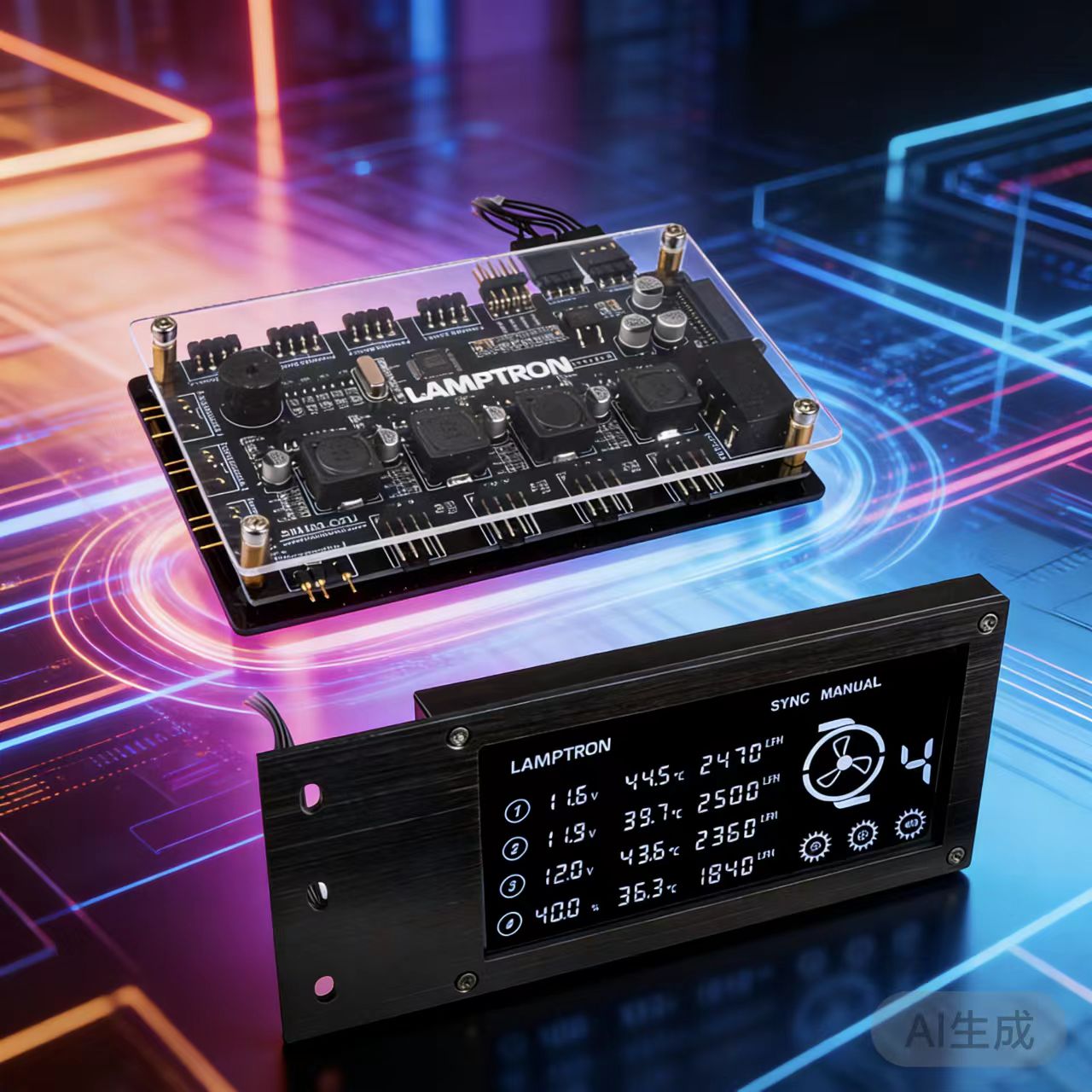 LAMPTRON RW460 Control de refr - Gaming Hardware And Accessories reseña y precio