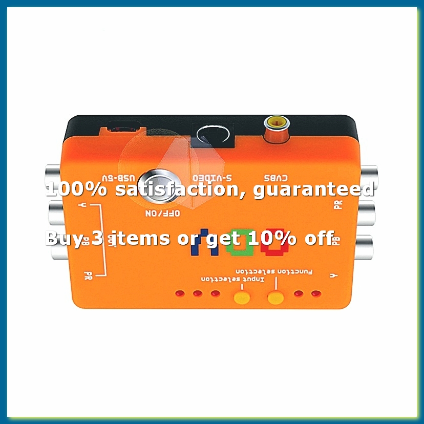 Convertidor de Componente/CVBS - Gaming Hardware And Accessories reseña y precio